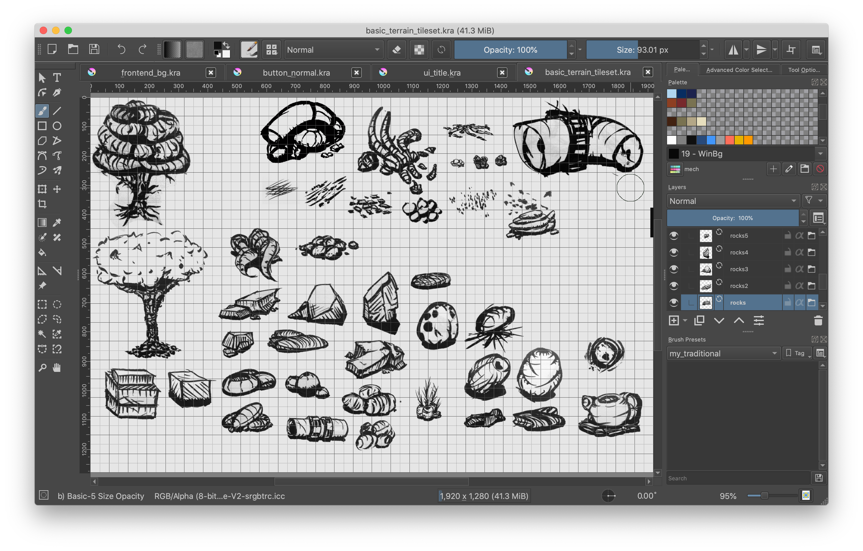 Warp Tango V1 Spritesheet